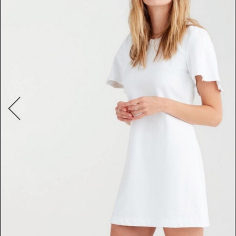 7 for all Mankind Popover Denim Dress Size S